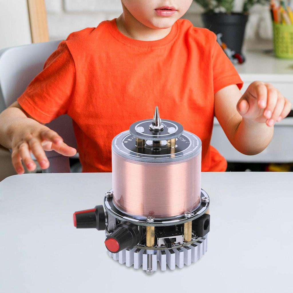 BESTPRICE Music Solid State Tesla Coil Experiment Desktop Toy Model Science Experiments Desktop Toys