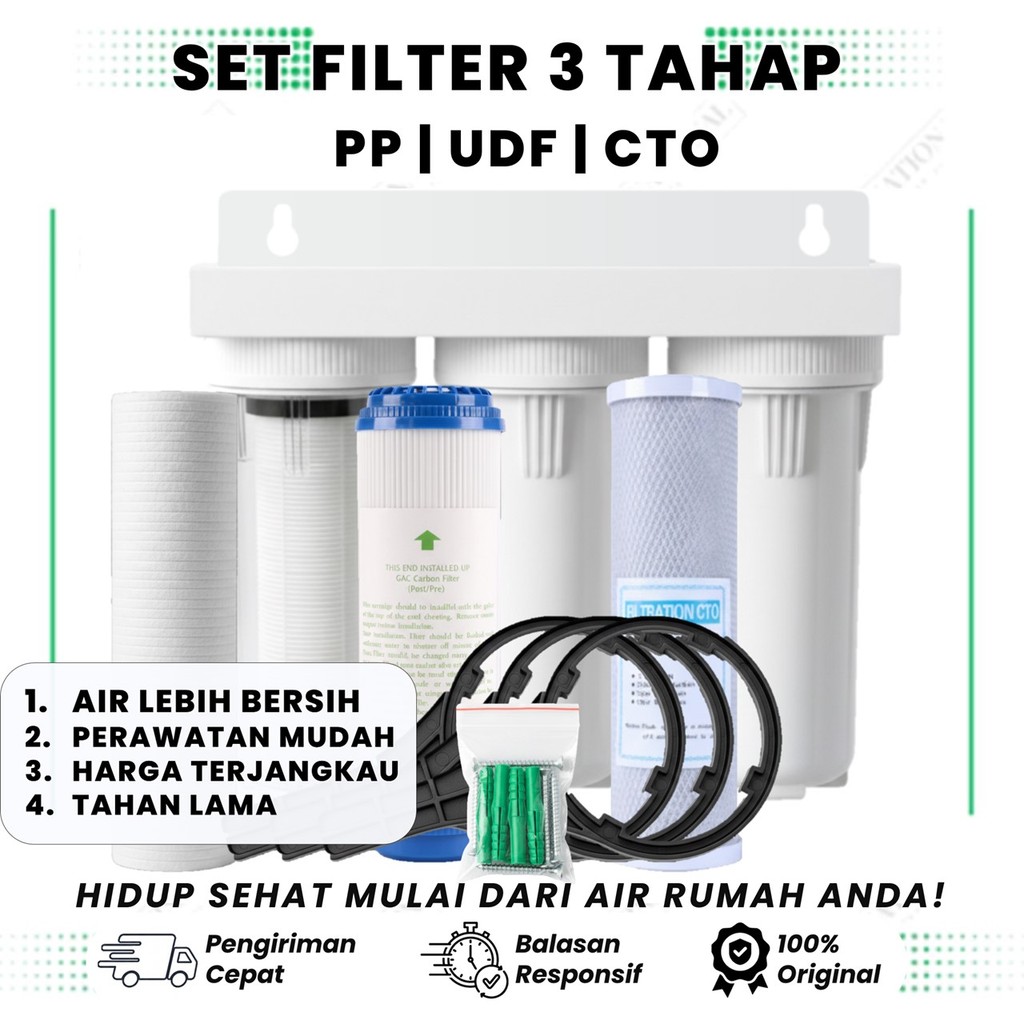 Filter Air Sumur / Filter Air Keruh /Paket Filter Air - DER DOLY