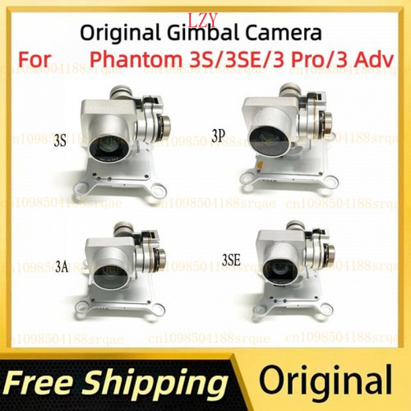 used Original Gimbal Camera Replacement for DJI Phantom 3S/3 Pro/3 Adv/3 SE In Stock