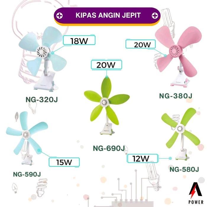 HRG DISKON Nagasaky - Kipas Angin Jepit