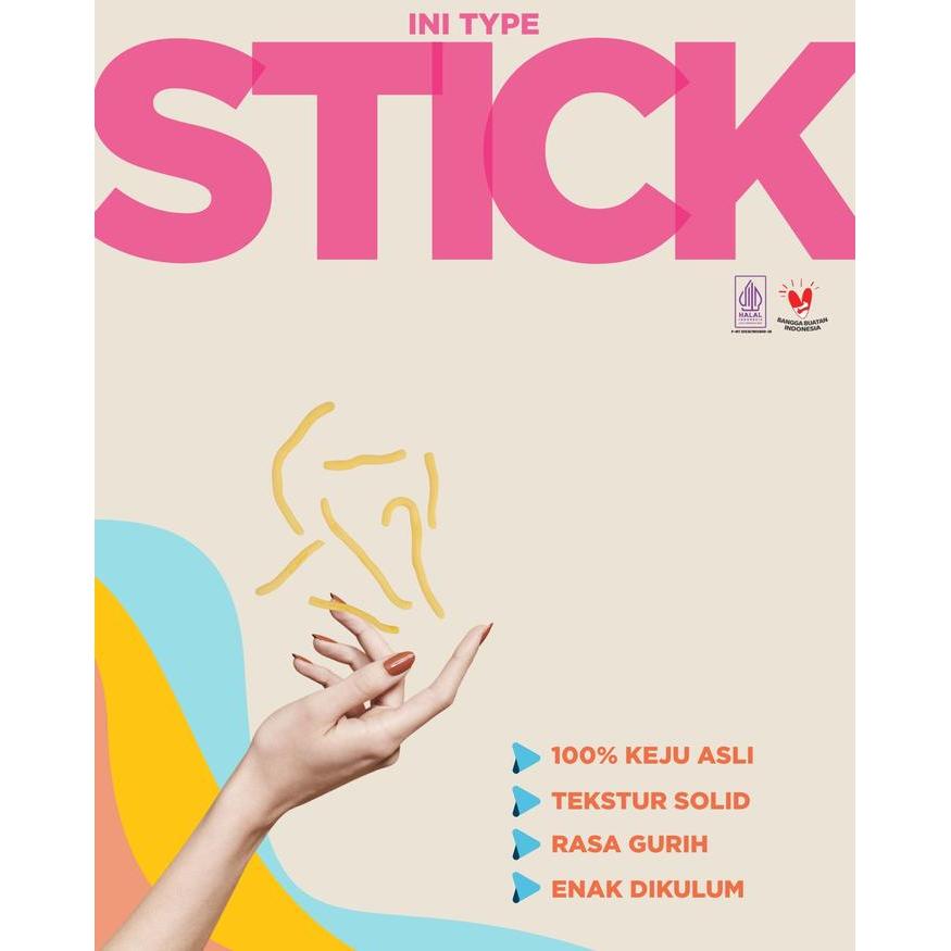 STICK - Gabus Keju "Tante Rambut Roll" Premium Cheesestick Telor Gabus