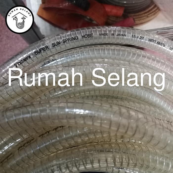 Selang Spring Togawa 15 x 22 / Selang Kawat Togawa 5/8 Inch / Selang