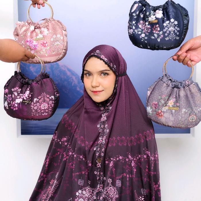 Mukena Ameena & Qamara - Mukena Armanisilk Premium Motif