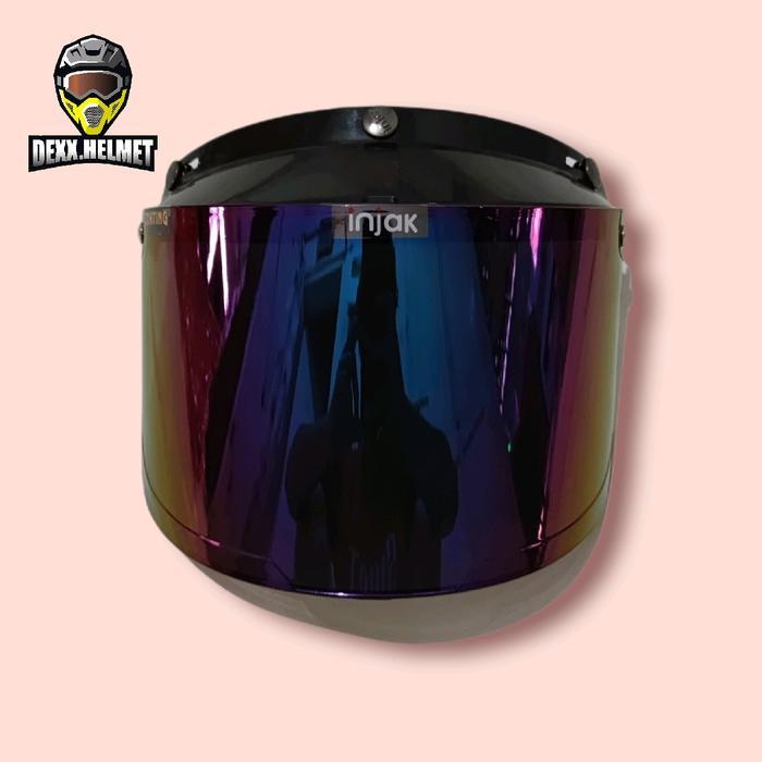 Kaca Datar Injak Original untuk Helm Cargloss, Bogo, Jpn, njs dll Dexx.Helmet motorcycle visor