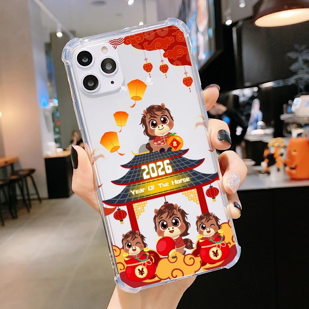Case IMLEK 2026 HORSE CHINESE NEW YEAR Oppo A77S A55 A17 A57 2022 A76 A96 4G 5G A71 A83 F1 F1s F3 Pl
