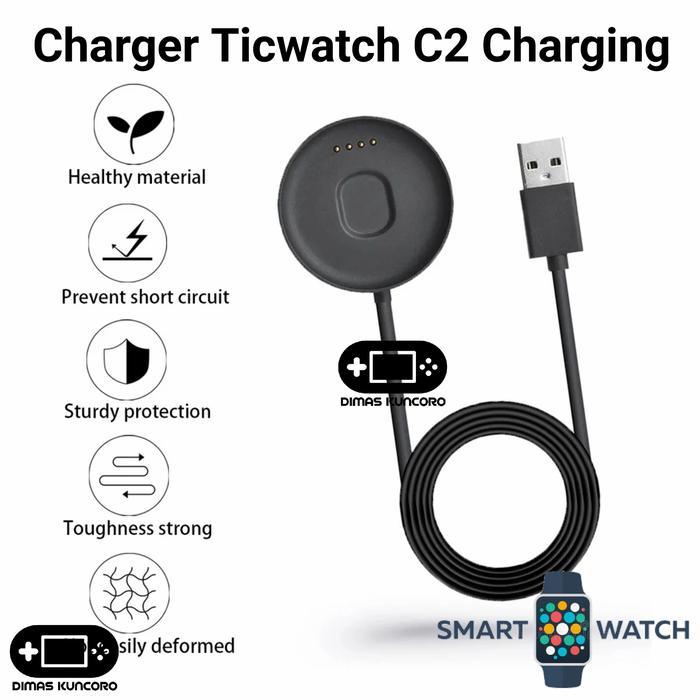 Charger Ticwatch C2 Charging Kabel Usb Magnetic Cable Dock Ticwatch C2