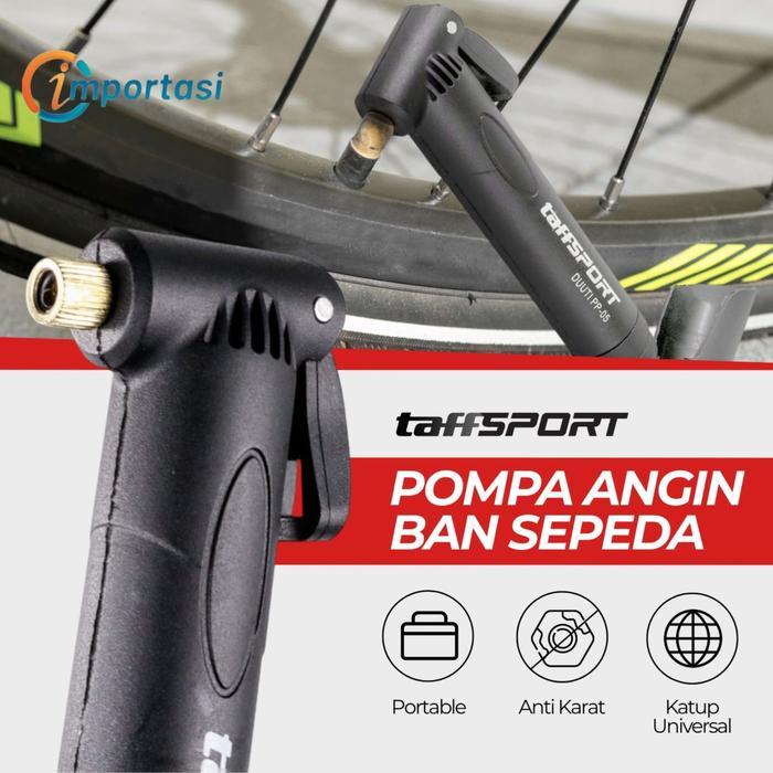 Taffsport Duuti Pompa Ban Sepeda Portable Mini Inflator Air Pump Scooter