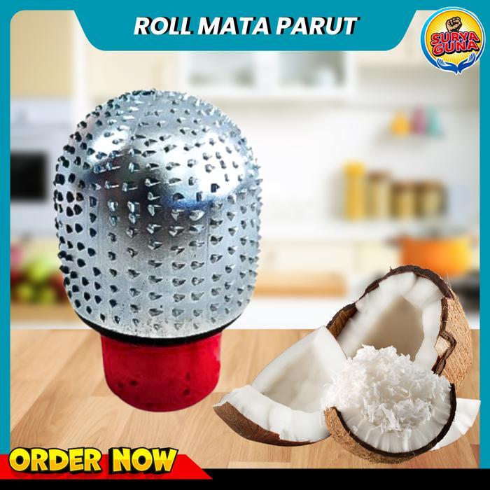 Roll mata parut kelapa bulat untuk parutan kelapa listrik alat parut kelapa tanpa cungkil termurah