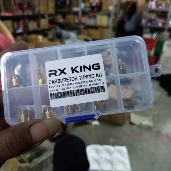 Spuyer Karburator RX King Pilot Jet Main Jet PJ MJ Tunning Kit set Karbu RxKing