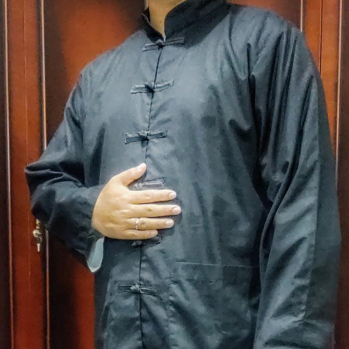 TERLARIS Baju Kungfu Wing Chun Kmeja Ip Man Chinese Chongsam