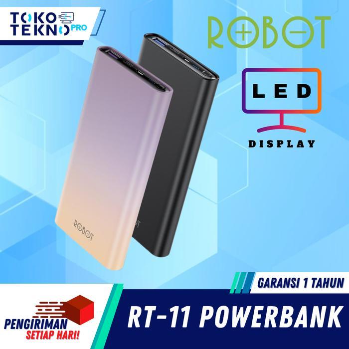 Robot Rt11 / Rt-11 Powerbank 10000 Mah Dual Input Output