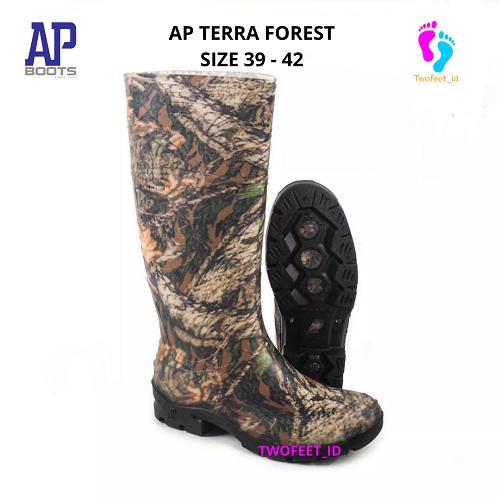 AP BOOTS TERRA FOREST SIZE 40-42 - SEPATU BOOT SAFETY KARET - AP BOOTS FOREST - SEPATU BOOTS FOREST