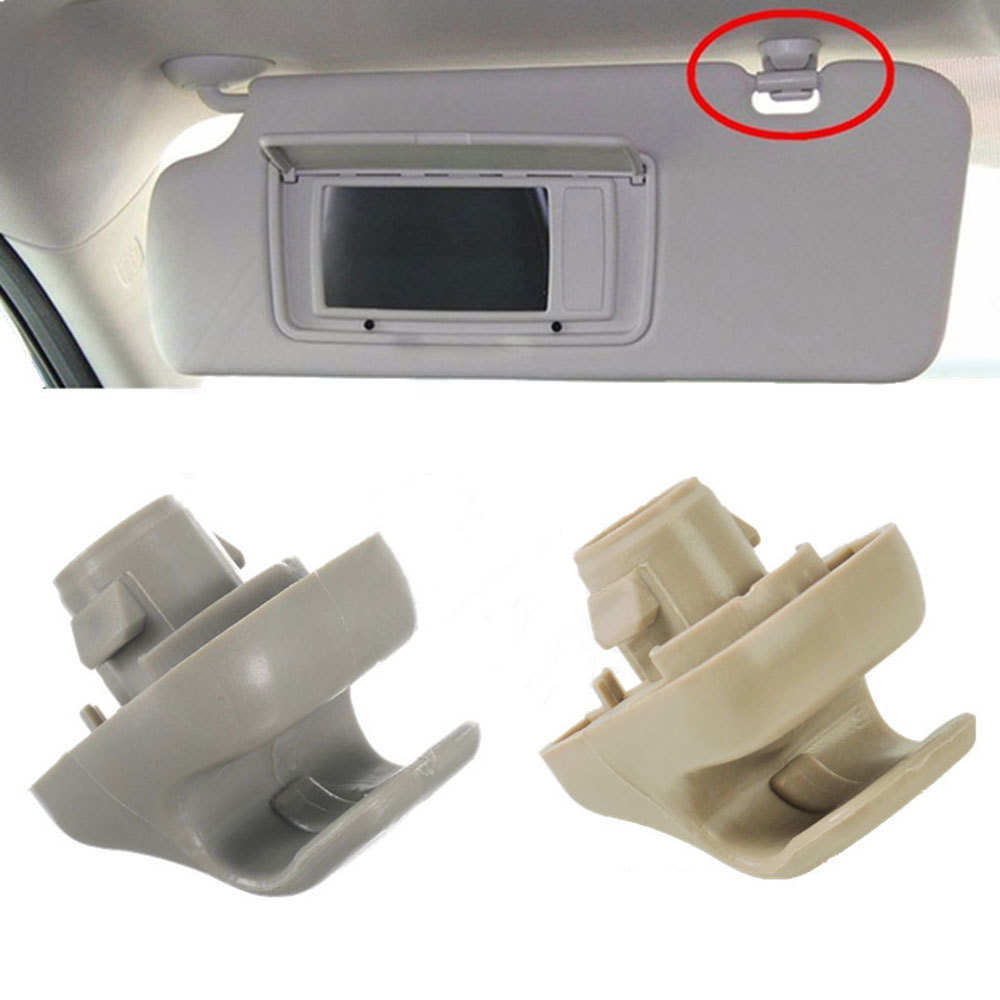 Car Sunvisor Hook Sun Visor Clip Holder For Honda Accord Odyssey CR-V Civic 88217-S04-003ZA