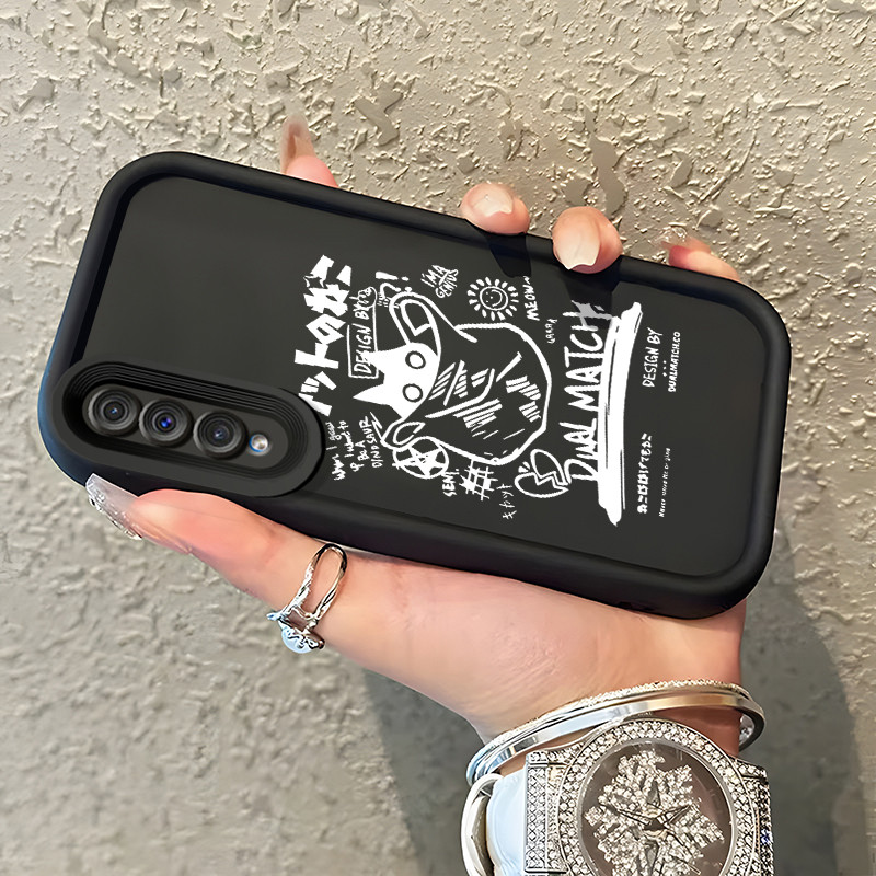 Casing Hp Samsung Galaxy A50 A50s A30s Case Casing Pasukan beruang rusak pola Kasus HP Tangga Langit