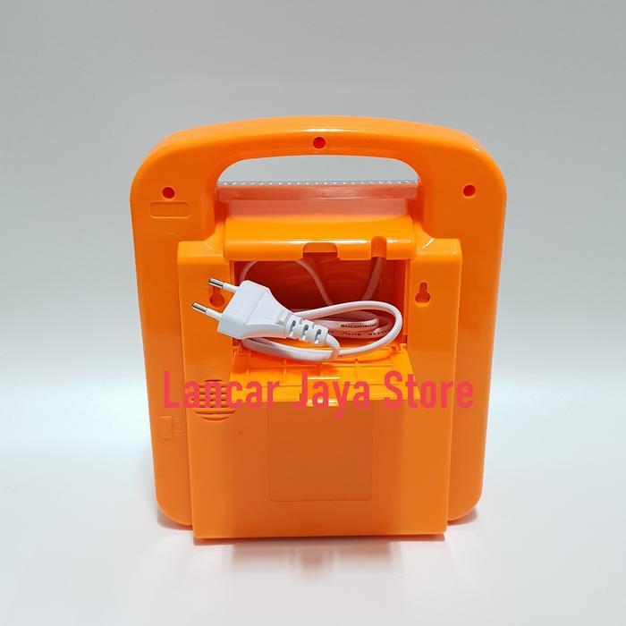 LAMPU EMERGENCY CMOS HK-88 / LAMPU RECHARGEABLE CMOS HK88 BATERAI SENTER MERAH