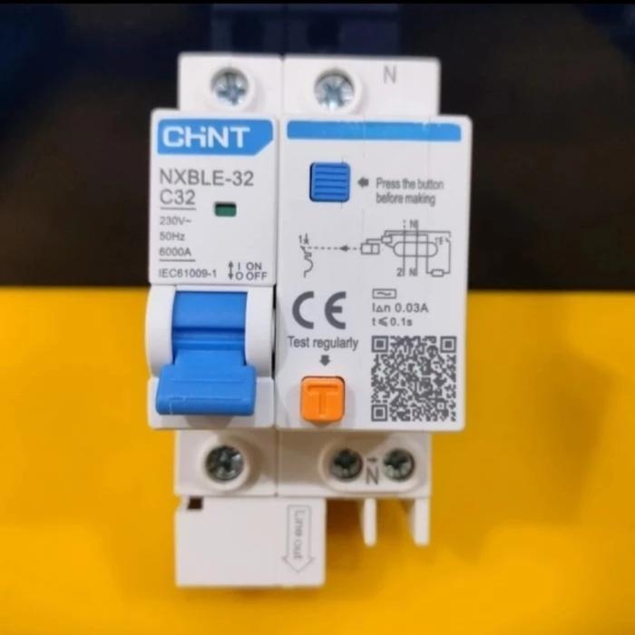 Elcb 1P + N 6A,10A,16A,20,A Chint