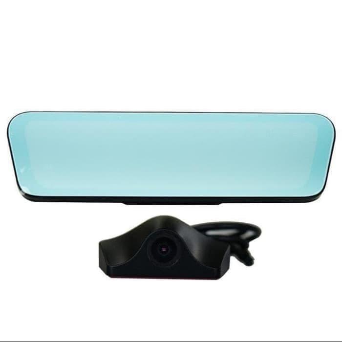 Dvr Dashcam Dynawin Dual Kamera Spion + Belakang