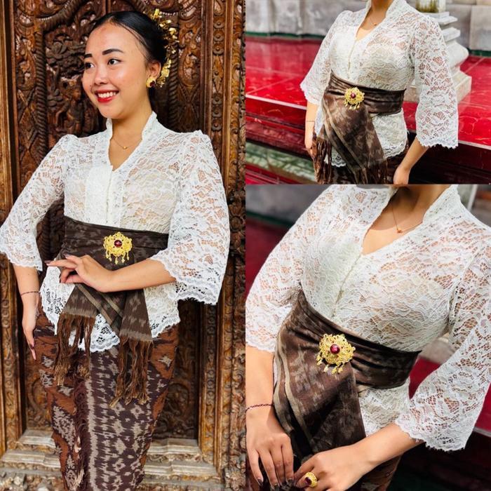Donakebayabali Kebaya Jadi Bali Brokat Kartini Lonceng