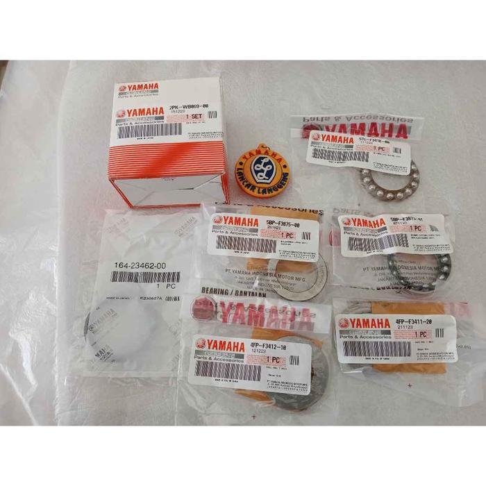 Langsung diproses KOMSTIR LENGKAP ATAS BAWAH / RACE BALL KIT SET R15/ VIXION OLD/ VIXION NEW/