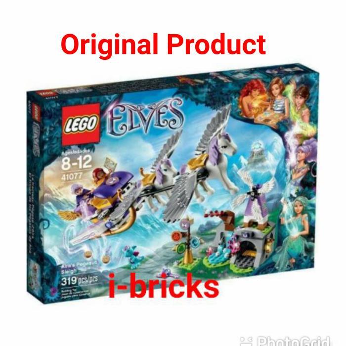 lego elves 41077 aira's pegasus sleigh