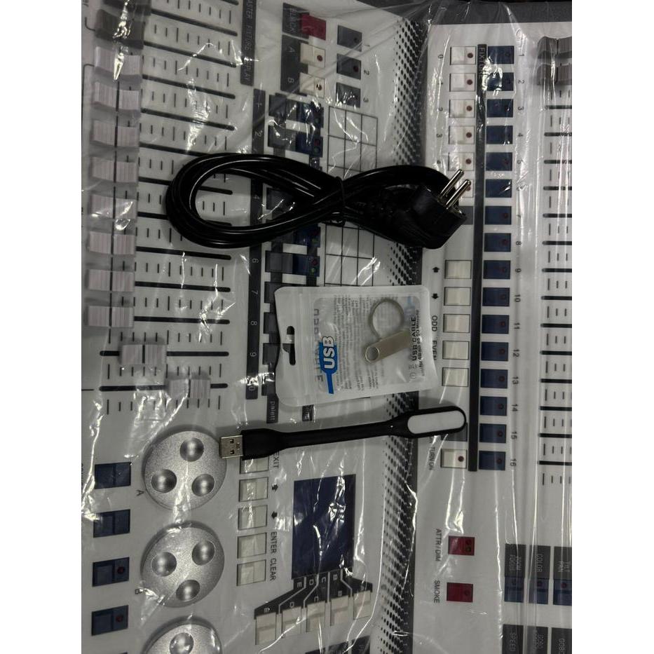 MIXER MINI PEARL 1024B FREE HARDCASE SUPPORT USB MIXER DMX 512 LIGHTING CONTROLER PARLED,