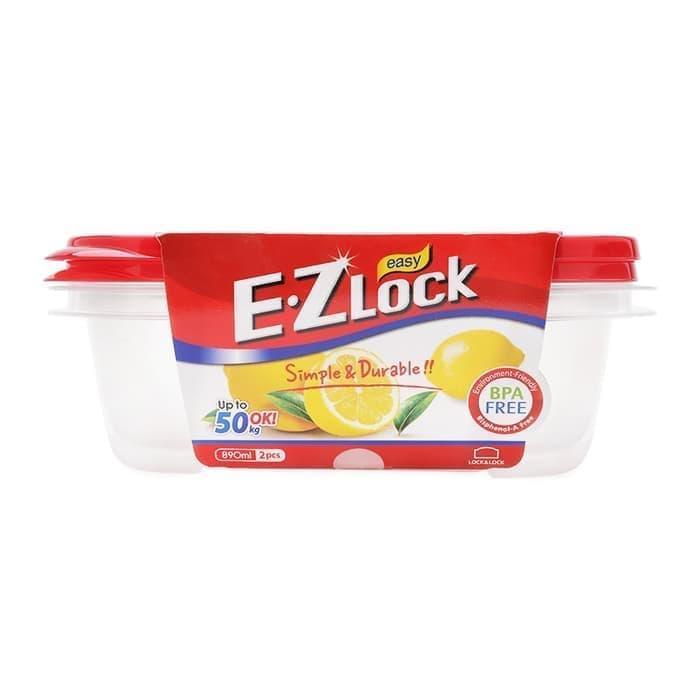 LOCK & LOCK FOOD CONTAINER EZ LOCK WADAH KEDAP ANTI TUMPAH