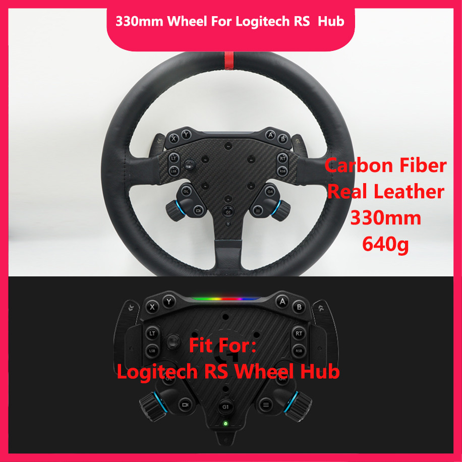 SIMPUSH 330mm 13inchs Sim Wheel Mod GT3 GT4 Sim Racing Simracing For Logitech RS RS50 Wheel Hub