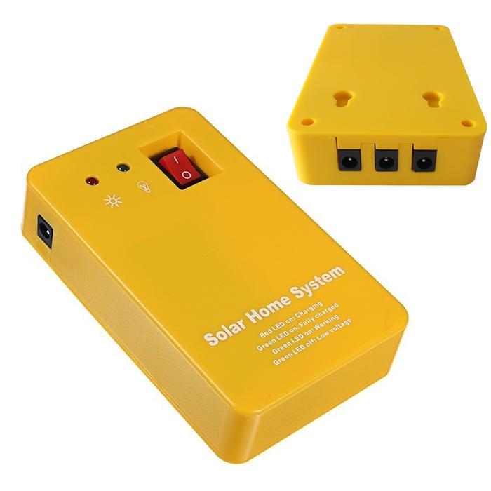 Solar Power Panel Generator Home System Kit 2/3Pcs Led Bulbs Solar