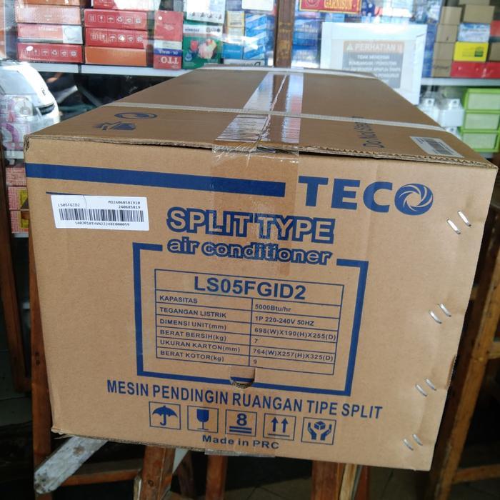 Indoor AC Teco 1/2 PK LS05FGID2 Tanpa Outdoor