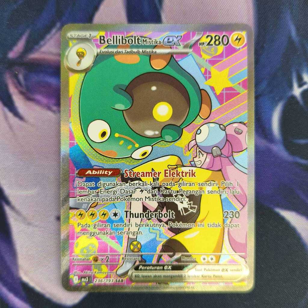 pokemon (ID) bellibolt mistika ex - MA3 236/193 - SAR