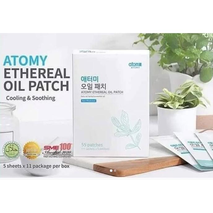 Atomy Ethereal Oil Patch - Koyo atomy 1 Box isi 11 pcs