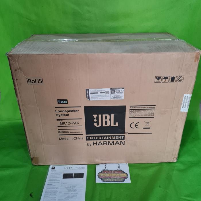 Speaker Jbl Mk12 Mk 12 Mk-12 Speaker Pasif Full-Range 12-Inch 2-Way Co