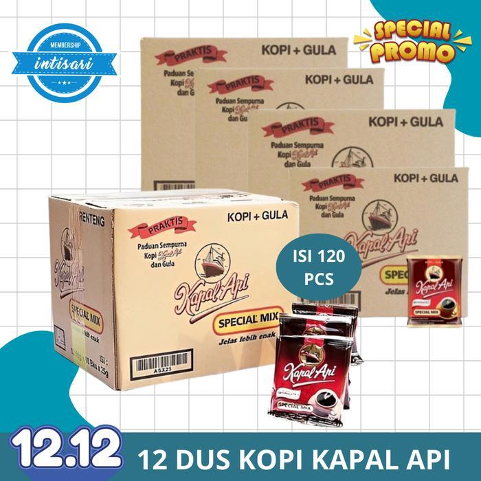 [MEGA SALE 12.12] 4/6/10/12 Dus Kopi Kapal Api Special Mix | ABC Susu | 1 Dus isi 12 Renceng - 4 DUS