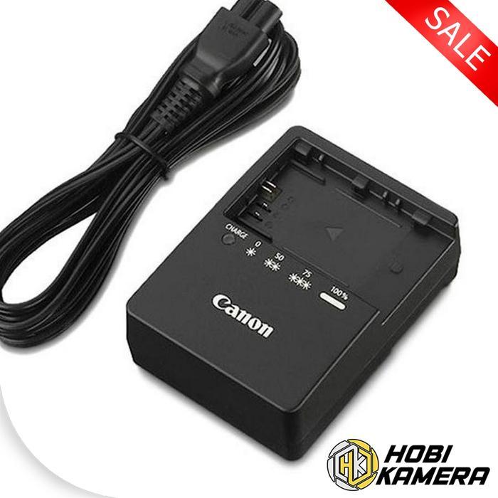 Charger Canon LC-E6 cocok untuk kamera canon 60d 70d 80d 7d 5d