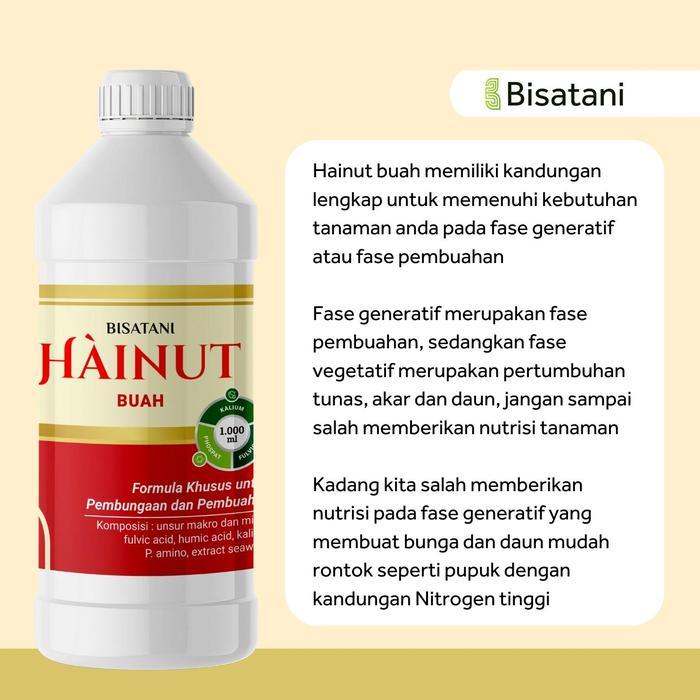 Poc Penyubur Cair Zpt Tanaman Pelebat Bunga - Hainut Buah 1 Liter Terbaik