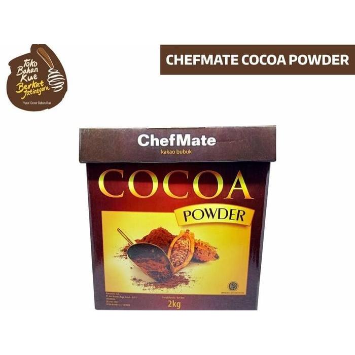 CHEFMATE COCOA POWDER 2KG COKLAT BUBUK CHEFMATE 2KG