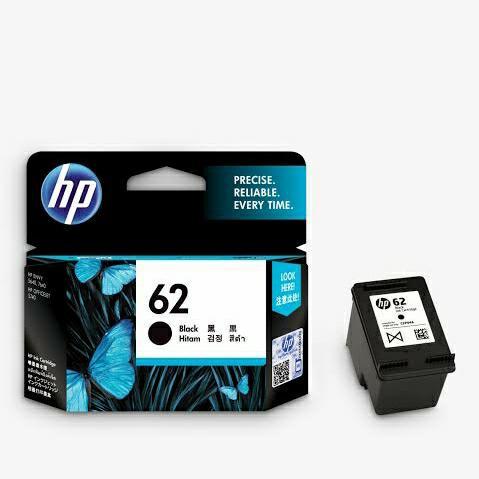 Tinta Cartridge Ink Hp 62 Black Original