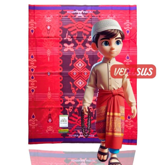 SARUNG SAMARINDA JUNIOR-KAIN SARUNG MOTIF SAMARINDA 210 ANAK LAKI-LAKI 5-12 TAHUN MUSLIM KOKO BAHAN