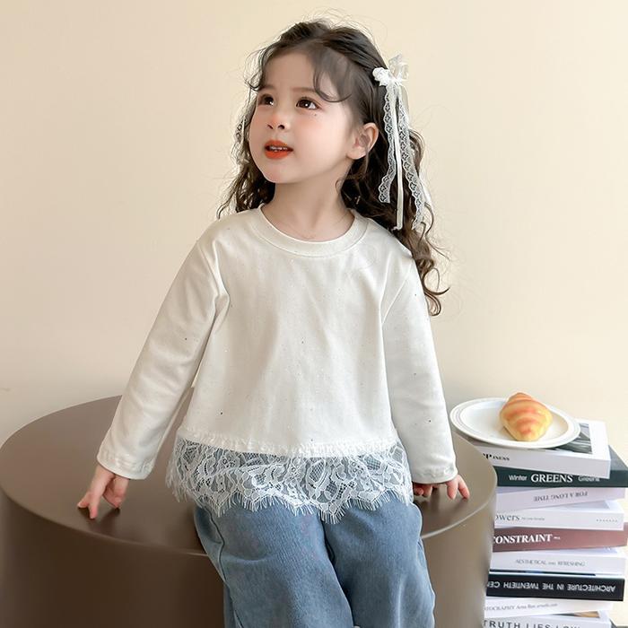 ATASAN LENGAN PANJANG EVELYN CROP BERLING RENDA ATASAN STYLE KOREAN