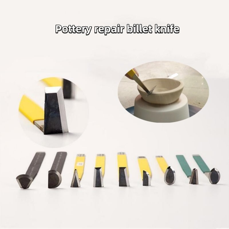 Pottery Repair Blank Knife Jingdezhen Wear-resistant Super Hard Tungsten Steel Alloy Blank Knife DIY