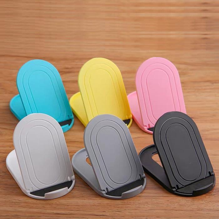 BISA COD 5527 Stand HP / Dudukan Penyangga Lipat / Sandaran HP / Dudukan HP Lipat Plastik Holder