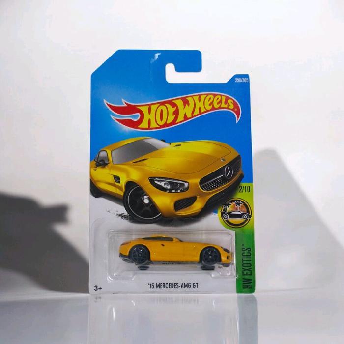HOT WHEELS REAL CAR 15 MERCEDES-AMG GT KUNING