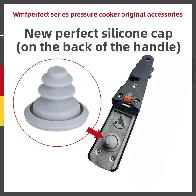 Suitable for WMF pressure cooker pressure cooker handle sealing ring silicone steel ball cap