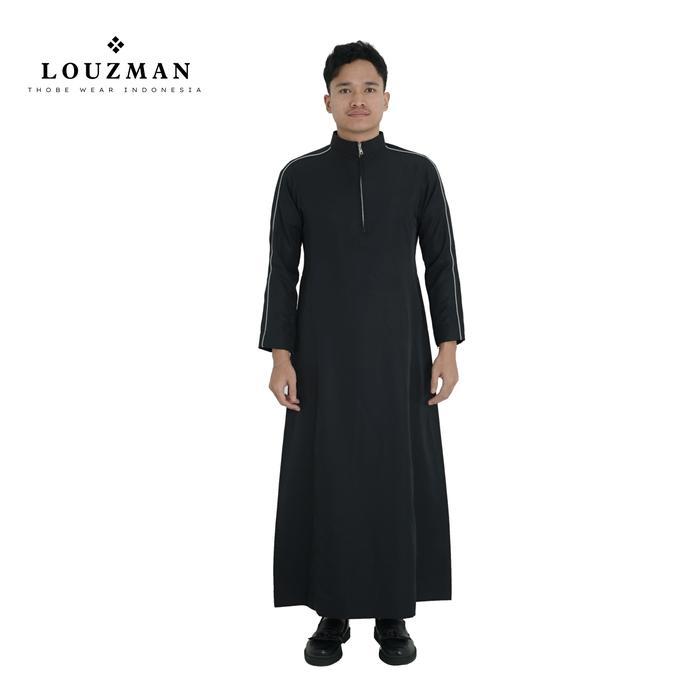 Louzman Royal Thobe Kareem Reflective Jubah Gamis Slimfit Premium Series
