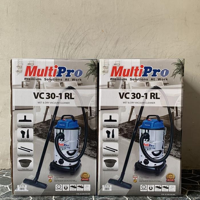 Vacuum Cleaner Multipro Vc 30-1 Rl Vakum Tabung Vc30 Basah Kering Mesin Penyedot Debu Vc30-1Ys Tiup