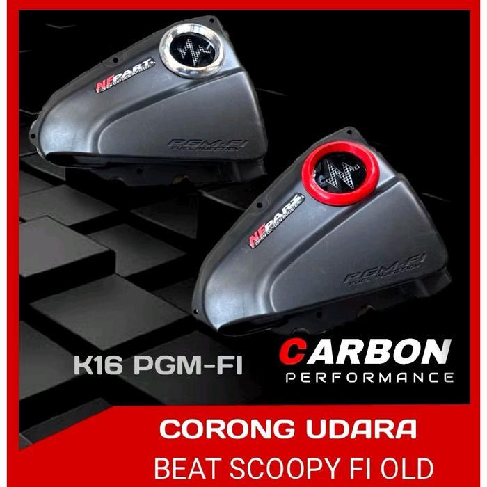 "New" CORONG UDARA TUTUP FILTER BEAT FI OLD K16 CORONG DONAT / TUTUP FILTER SCOOPY FI OLD VARIASI
