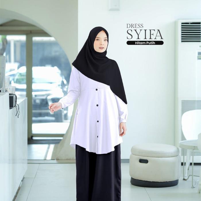 ASLI Syifa Dress Pemda Wanita Katun READY STOCK