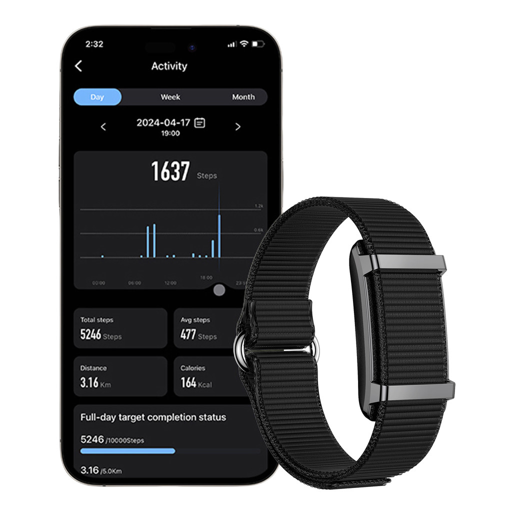 Health Fitness Tracker with Free APP Fitness Tracker Smart Bands Continuous Sleep/ Heart Rate