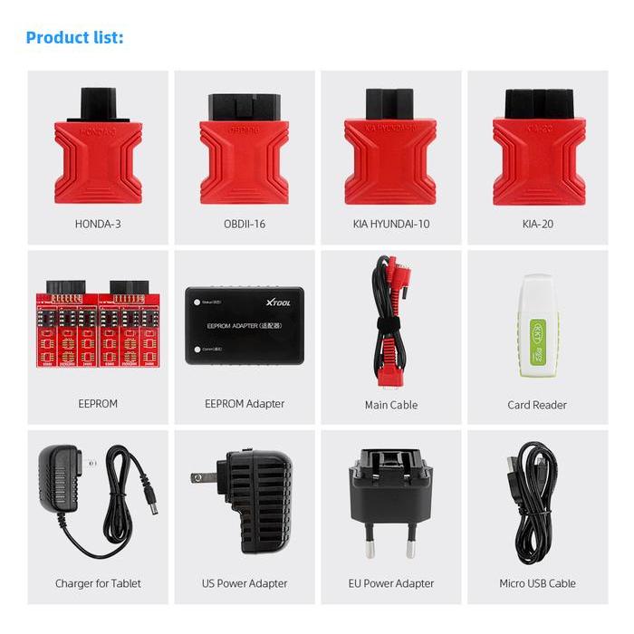 XTOOL X100PAD PROFESSIONAL KEY PROGRAMMER OBD2 DIAGNOSTIC SCANNER
