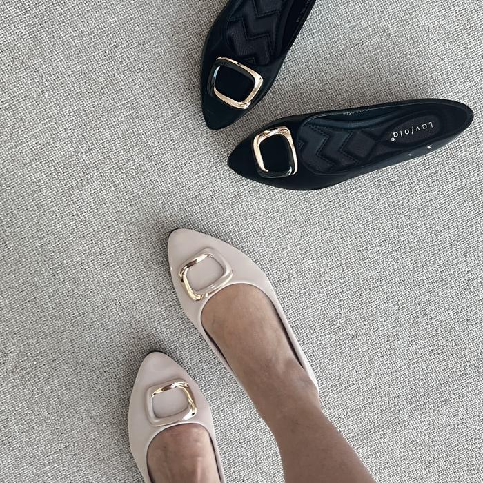 Laviola 3330 Lsf- Flat Shoes Wanita Black Tbk